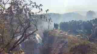 Авіакатострофа у Непалі: пасажир зняв на відео момент падіння літака (ФОТО/ВІДЕО)