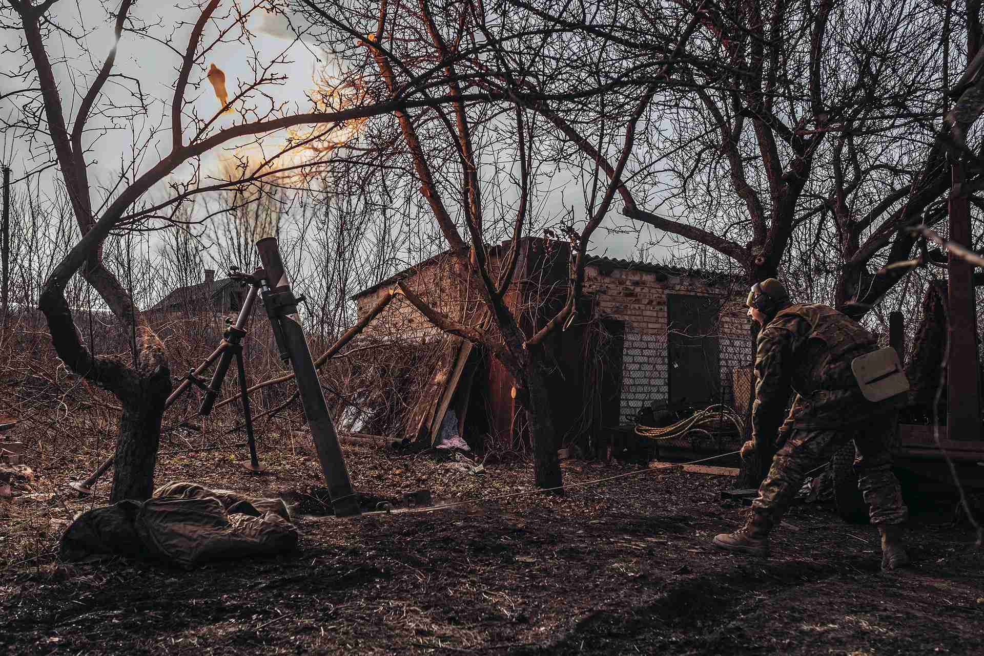Бійці львівської 24 ОМБр поділилися світлинами з бойового чергування під Бахмутом (ФОТО)