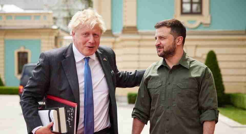 «Борис запевнив мене в цьому»: Зеленський повідомив, що підтримка від Британії не має змінитися