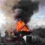 Через спалювання сухої трави на Львівщині згорів дачний будинок (фото)