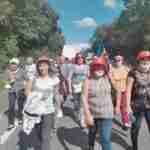 Червоноградські шахтарі пішки йдуть до Львова (фото)