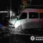 Чотирнадцять травмованих: у Запоріжжі маршрутка влетіла в електроопору (фото)