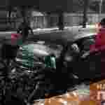 «Дід Мороз» потрапив в ДТП на Київщині: з авто його діставали рятувальники (ФОТО)