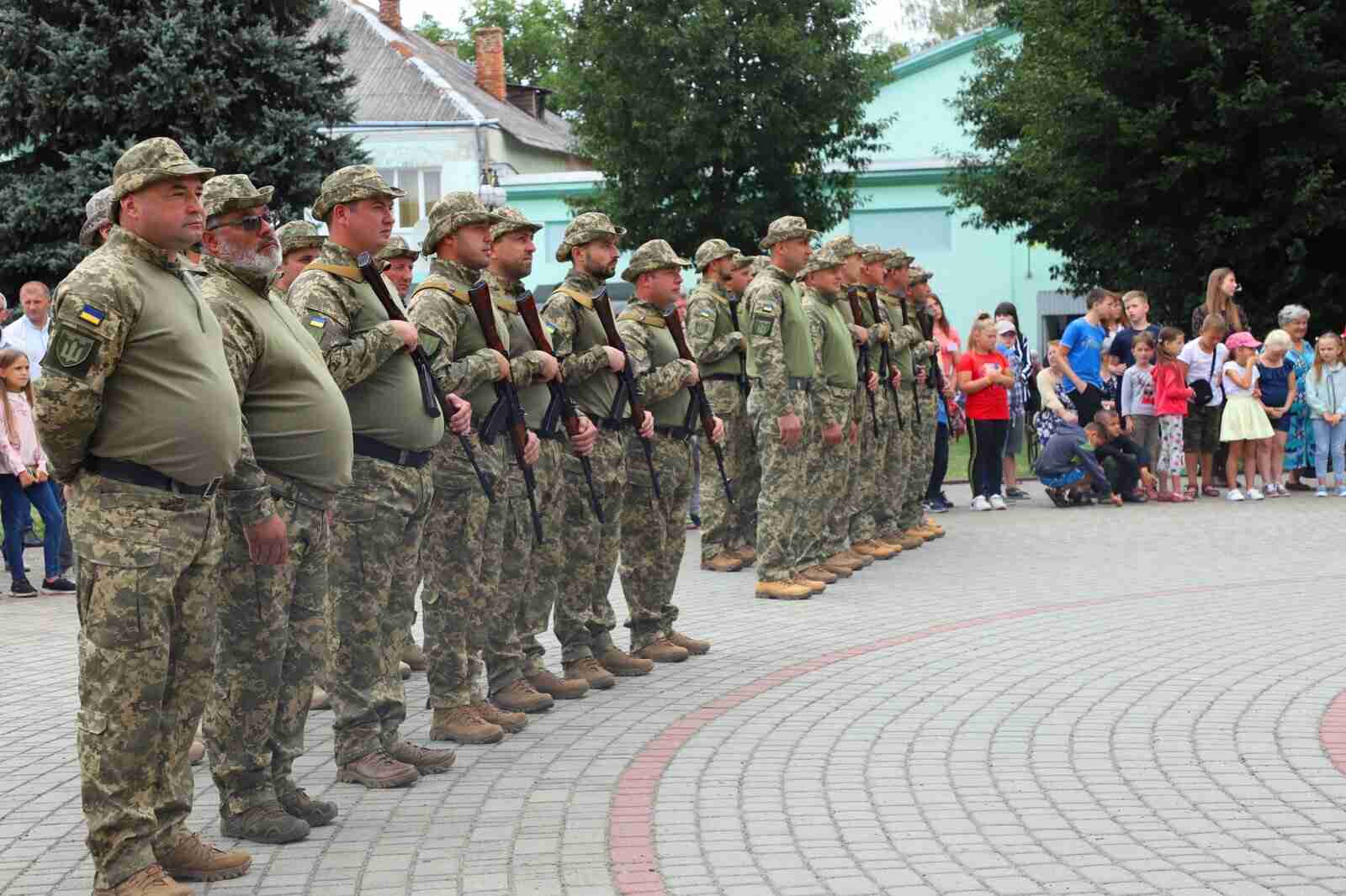 Добровольці Яворівщини склали присягу на вірність українському народу (фото)