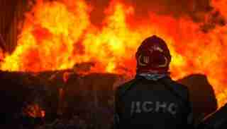 Дрони атакували Тернопільщину: спалахнула пожежа на обʼєкті інфраструктури
