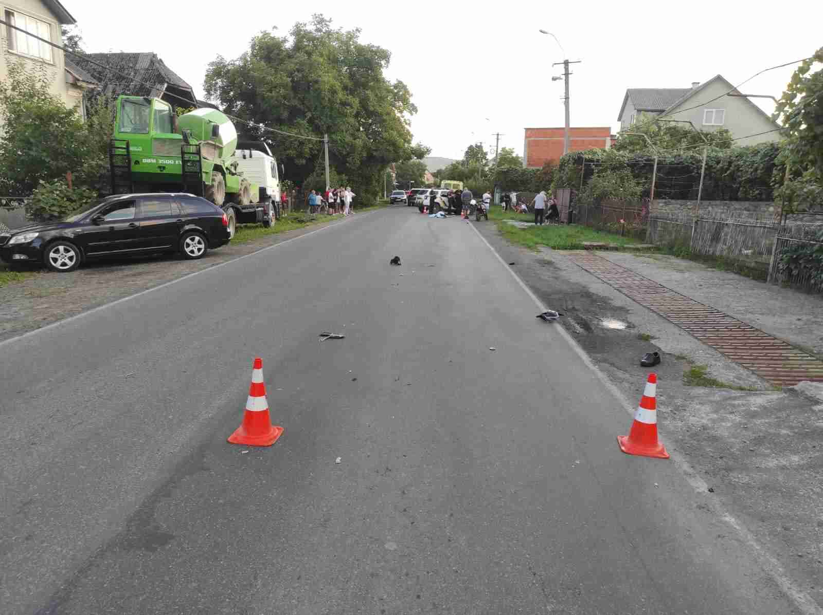 ДТП на Закарпатті: 13-річний водій на смерть збив пішохода (ФОТО)