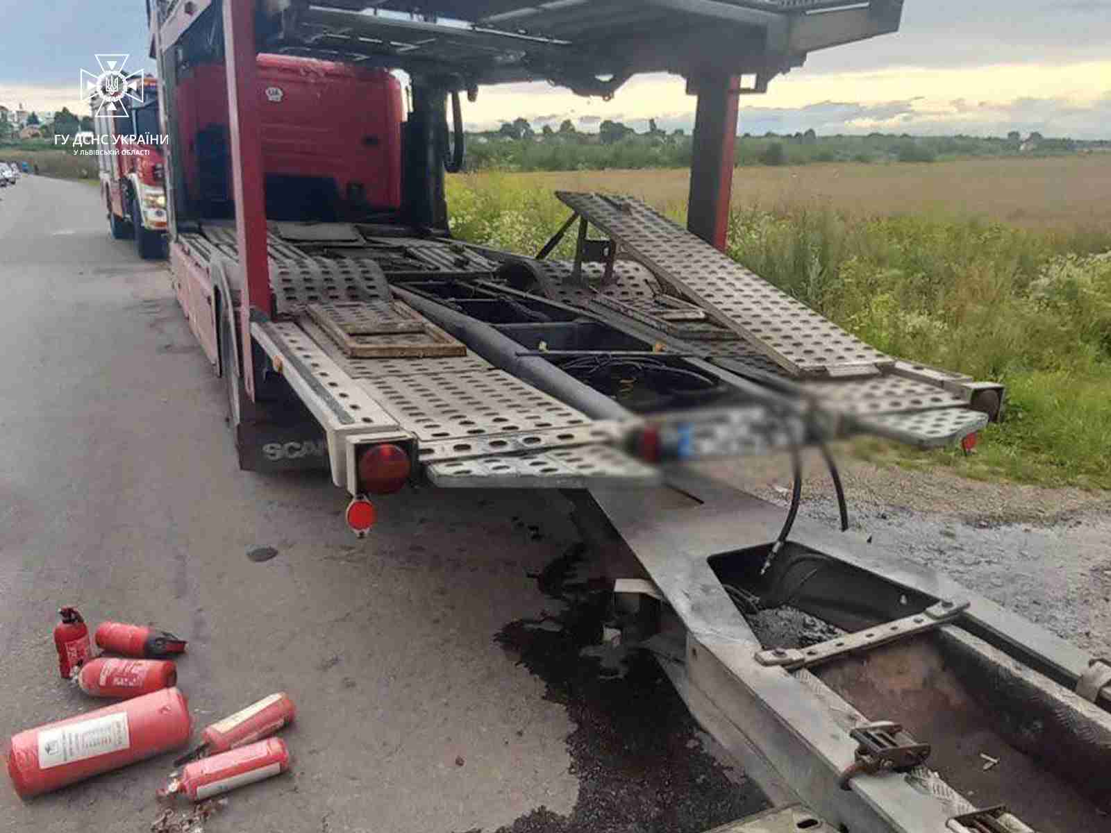 Дві пожежі в авто ліквідували на Львівщині (ФОТО)