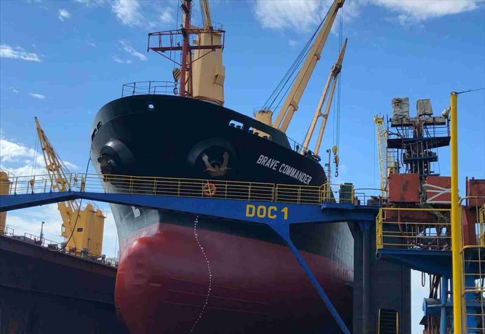 Експорт зерна з України: в одеському порту чекають на унікальний корабель (фото)