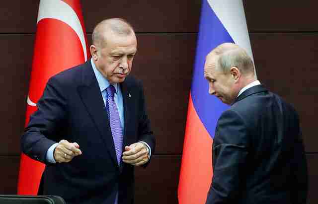 Ердоган після візиту в Сочі заявив, що перспектив для досягнення миру в Україні немає