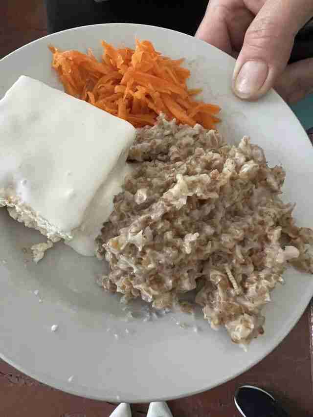 «Хробак мав би розваритися»: у школі на Львівщині спалахнув скандал через харчування для дітей (ФОТО)