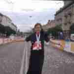 Львівська монахиня посіла перше місце у напівмарафоні у Луцьку (фото, відео)