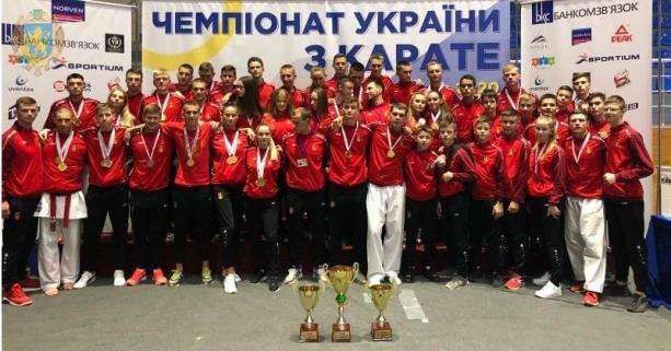 Львівські каратисти здобули першість на Чемпіонаті України з карате