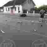 Момент ДТП: на Прикарпатті сталася смертельна аварія у Ямниці (відео, фото 18+)