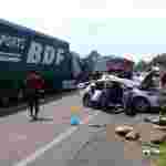 На автодорозі Київ - Чоп сталася смертельна ДТП за участі вантажівки та легковика (ФОТО)