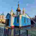 На Київщині горіла церква (фото)
