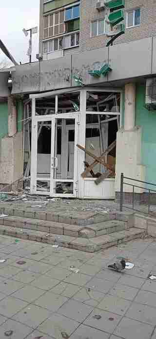 На Луганщині росіяни обстріляли інтернат для дітей з вадами зору