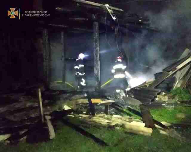 На Львівщині чоловік згорів у своєму будинку (ФОТО)