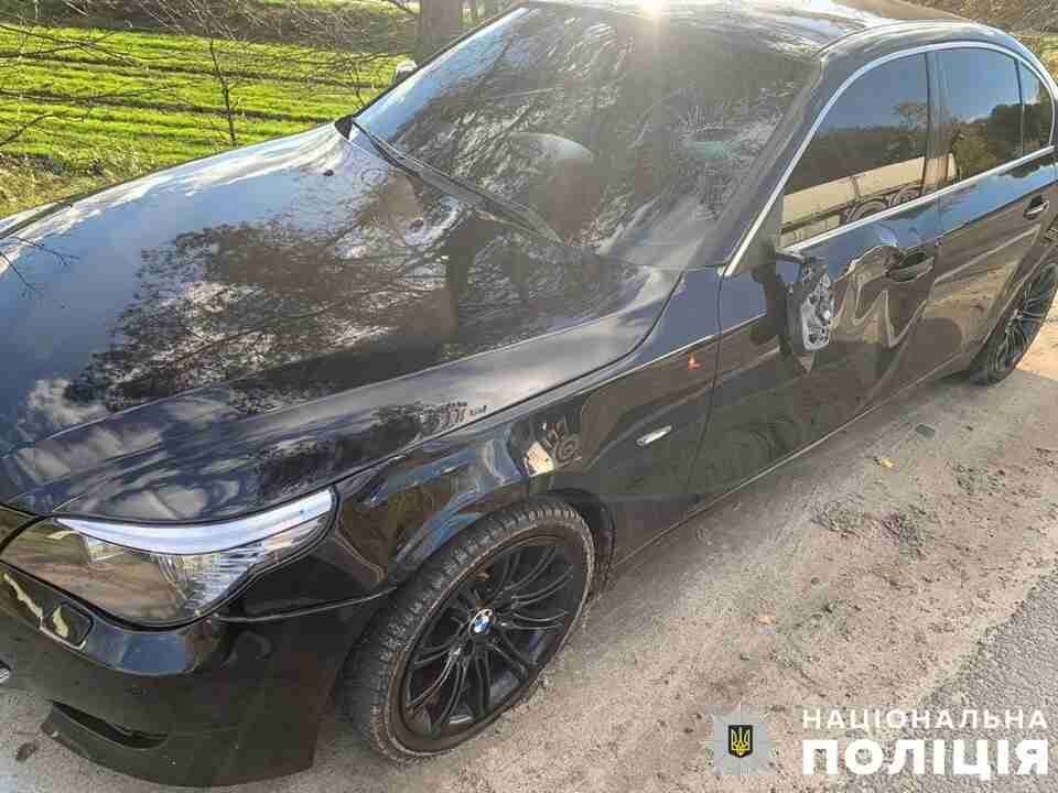 На Львівщині неповнолітній керманич «BMW» збив людину (ФОТО)