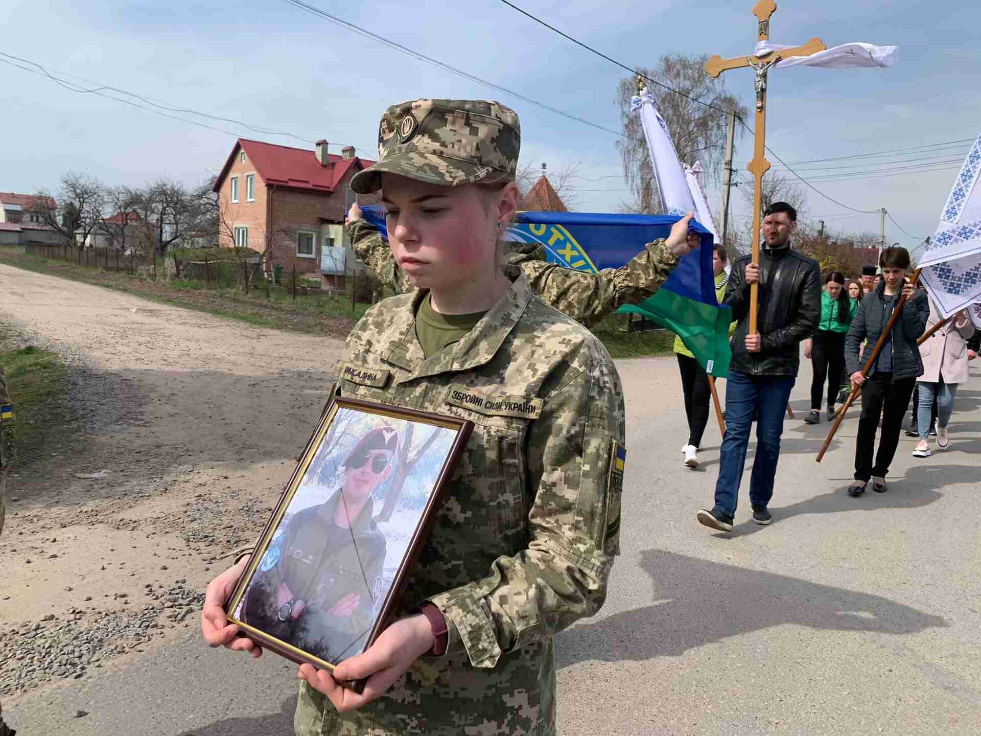 На Львівщині попрощалися із снайпером, який загинув під час оборони Бучі