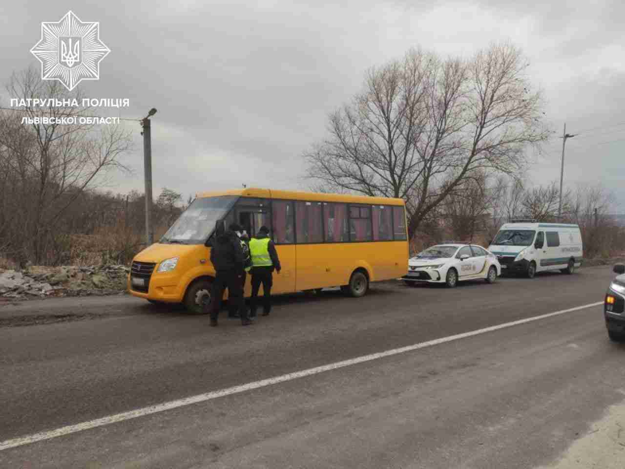 На Львівщині правоохоронці повідомили результат перевірок маршруток (ФОТО)