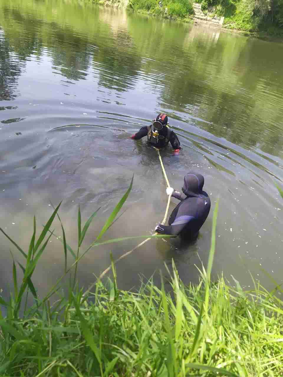 На Львівщині у річці Західний Буг виявили тіло людини (ФОТО, ВІДЕО)