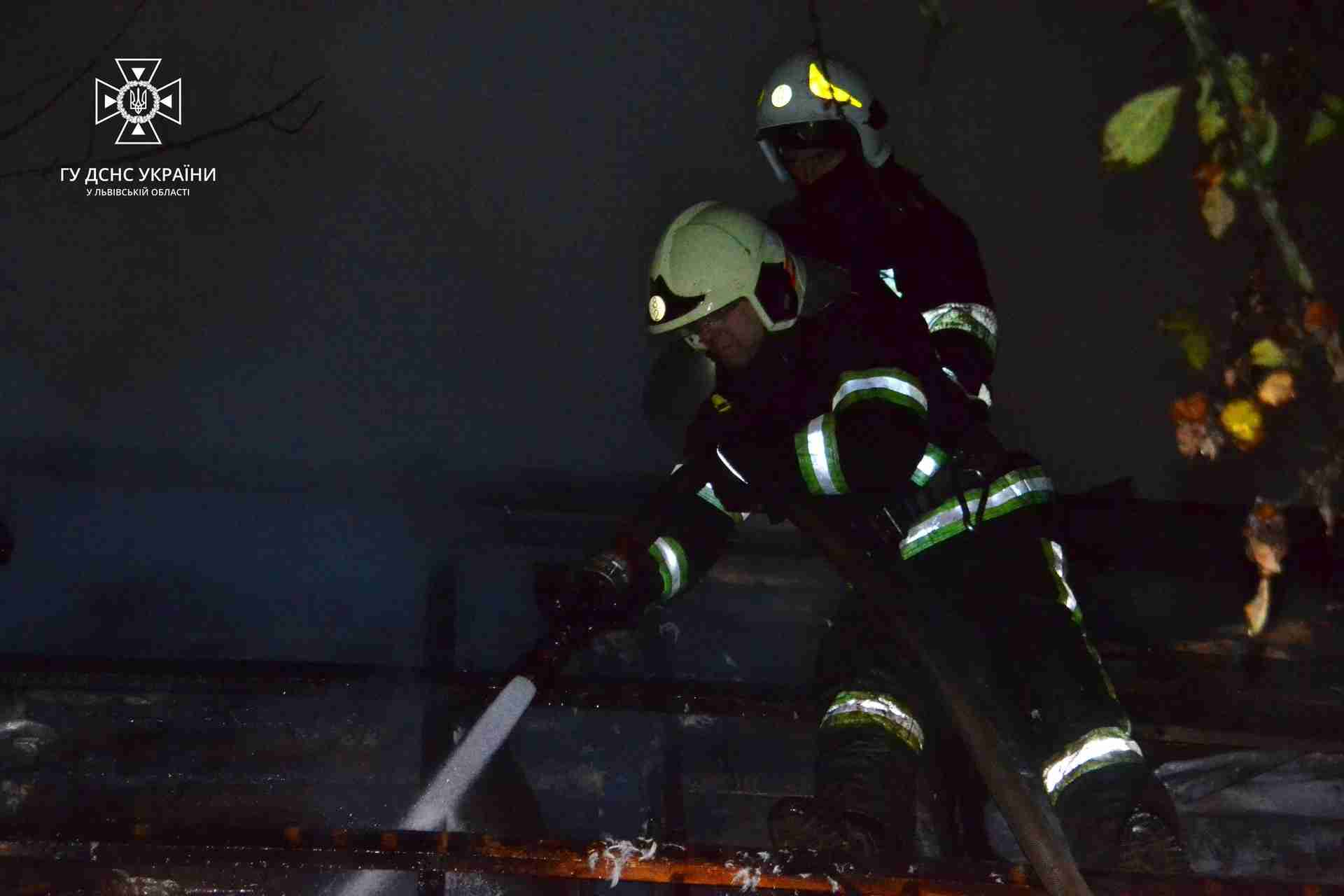 На Львівщині в пожежі загинуло двоє людей