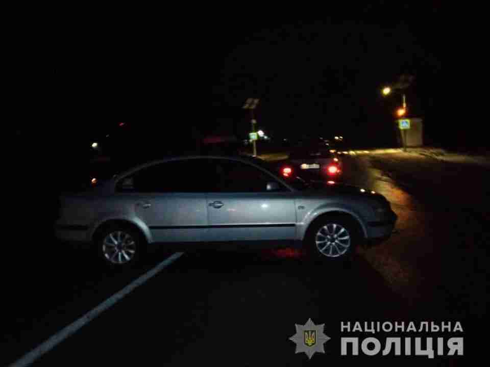 На Львівщині водій переїхав на смерть пішохода, який лежав на дорозі