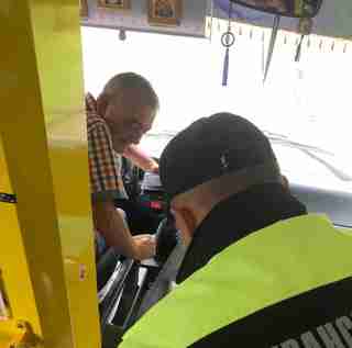 На Львівщині затримали п’яним за кермом водія автобуса «Школярик» (ФОТО)