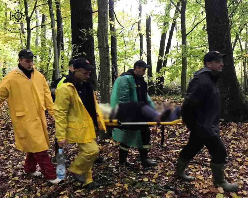 На Львівщині знайшли мертвим грибника, пошуки якого тривали кілька діб (ФОТО)