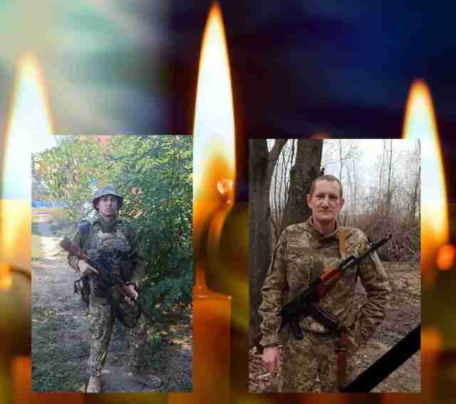 На Львівщину прийшла сумна звістка з фронту про загибель двох військовослужбовців зі Стрийщини