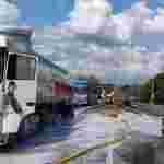 На Львівщині ДТП бензовоза та вантажівки заблокувала рух: повідомлено схему об’їзду (відео, фото)