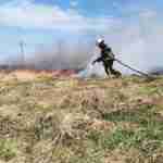 На Львівщині на Великдень зафіксували 24 пожежі сухої трави