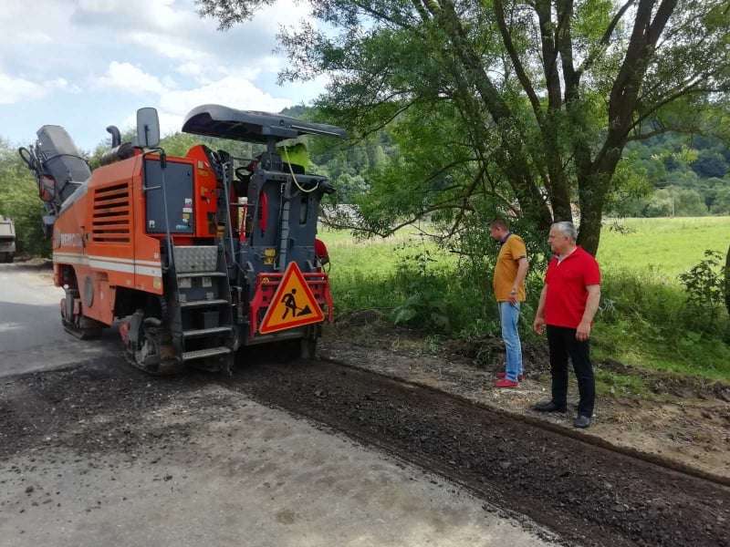 На Львівщині почали ремонт дороги Мшанець - Стрілки, про яку знімали кліпи