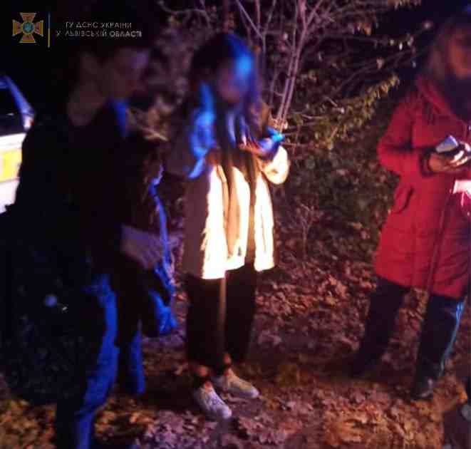 На Львівщині розшукали заблукалих під час прогулянки дітей (ФОТО)