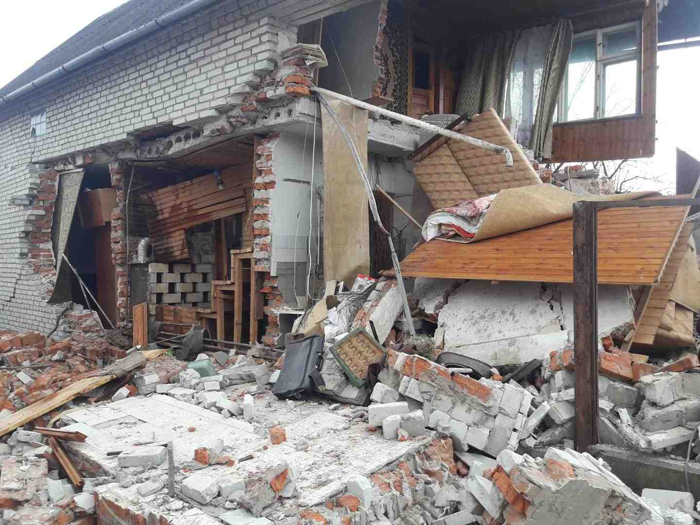 На Львівщині стався вибух газу в житловому будинку (фото)