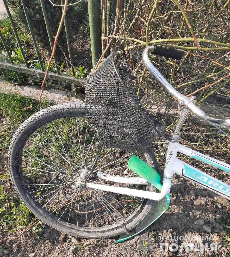 На Львівщині у ДТП постраждав велосипедист (фото)
