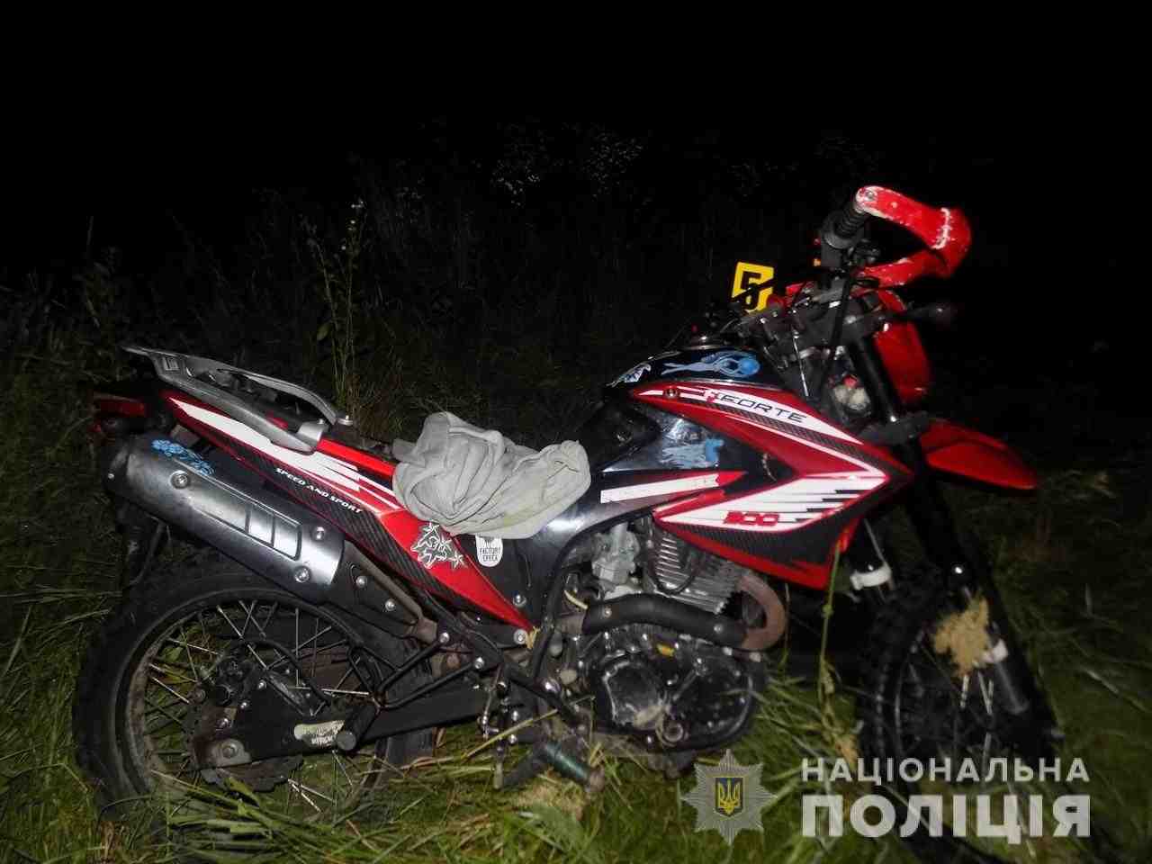 На Львівщині у ДТП з мотоциклістами постраждало четверо осіб