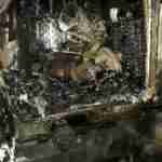 На Львівщині згорів автомобіль Міністерства оборони, є загиблий (фото)