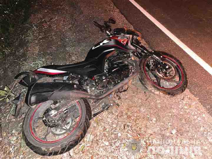 На Рівненщині у ДТП загинув молодий мотоцикліст