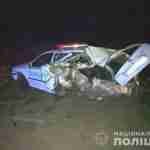 На Рівненщині водій BMW Х5 зім’яв авто і травмував поліцейських (фото)