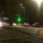 На відео потрапив момент ДТП за участі таксі у Львові (фото, відео)