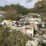 На Яворівщині виявили несанкціоноване сміттєзвалище (фото)