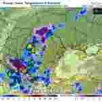 На Захід насувається циклон з Балкан, синоптики попереджають про суттєве погіршення погодних умов
