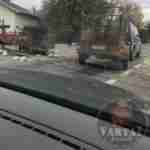 На Жовківщині сталася аварія: перекинутий причіп, траса заблокована (фото, відео)