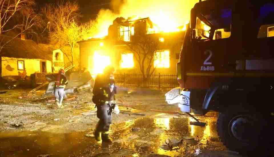 Наслідки атаки на Львів: скільки збитків завдали ворожі безпілотники 1 січня(ФОТО, ВІДЕО)