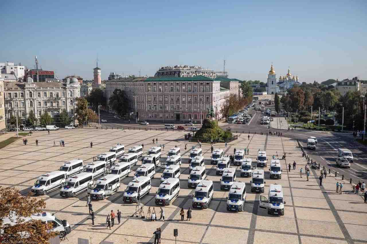 Національна поліція України отримала службові автомобілі від ЄС (ФОТО)