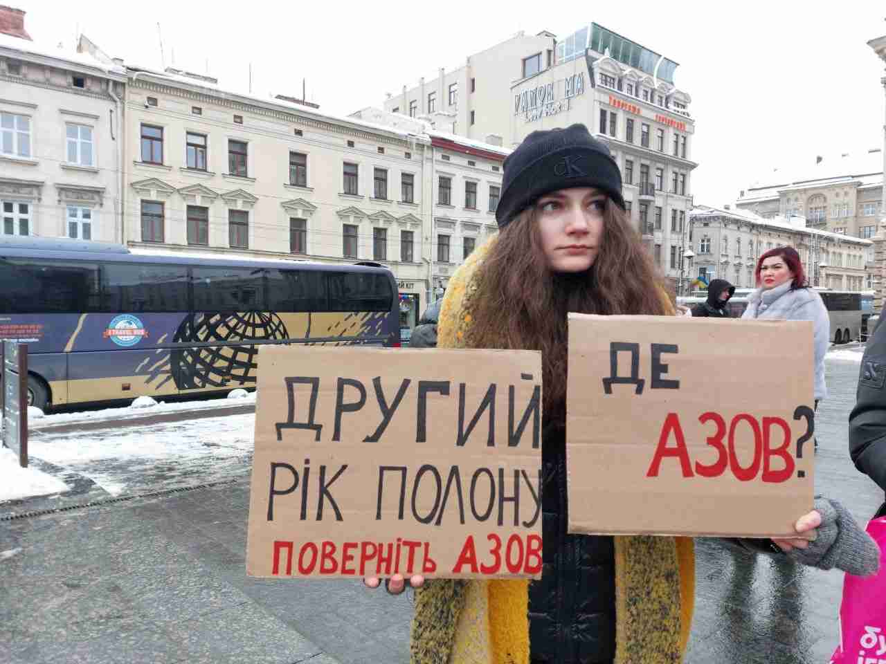 «Не мовчи! Полон вбиває!»: у Львові нагадали про полонених захисників (ФОТО)