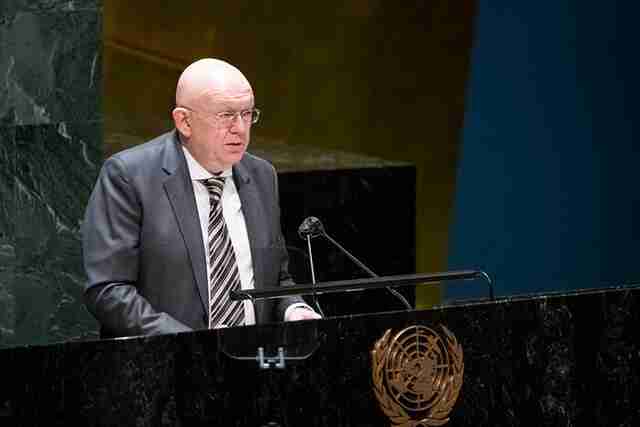 Небензя в ООН заявив, що мирні українці загинули через роботу ППО