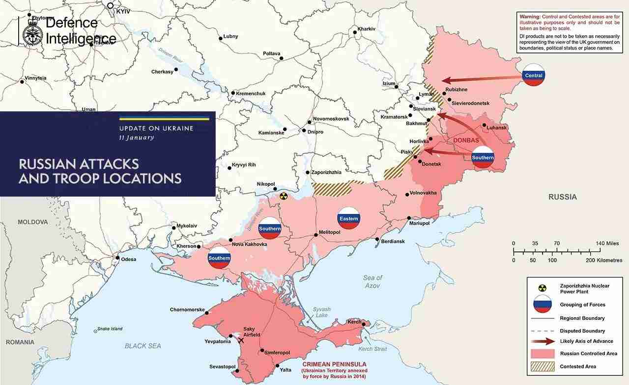 Окупанти почали штурм на кількох напрямків на Донбасі: нова мапа бойових дій