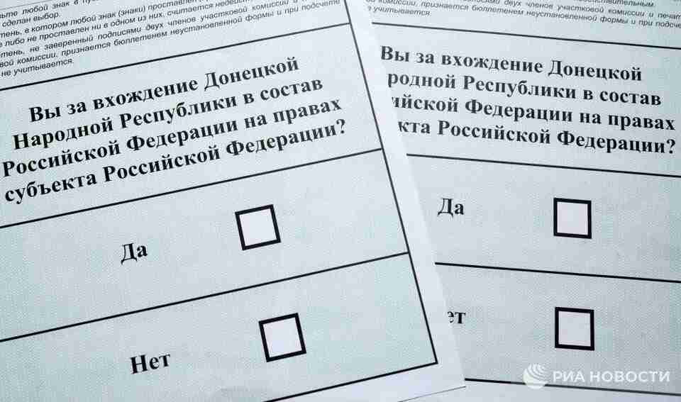 Окупанти розпочали псевдореферендуми на захоплених територіях України
